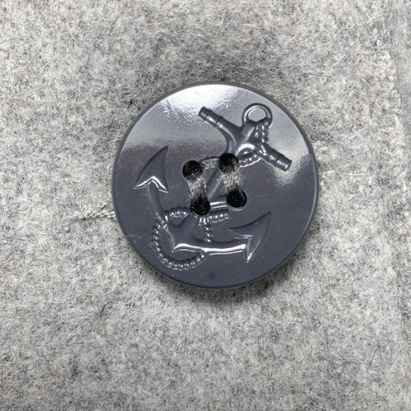 SCHOTT NYC Double Breasted Wool Hooded Peacoat Cape - Picture 9 of 13